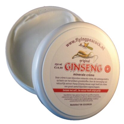 Ginseng mineraal creme/mineral cream (250 ml) - Image 2